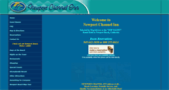 Desktop Screenshot of newportchannelinn.com